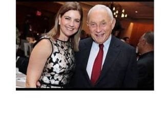 Abigail S. Koppel & Husband Les Wexner Photo