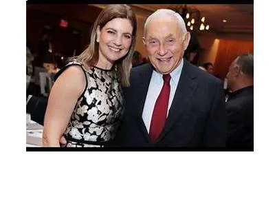 Abigail S. Koppel & Husband Les Wexner Photo